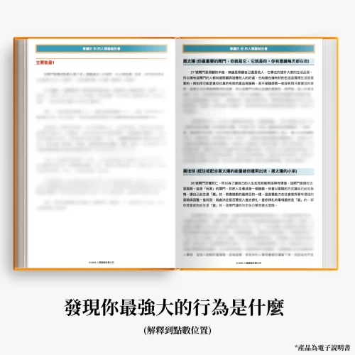 人類圖報告書主要能量1介紹產品圖7