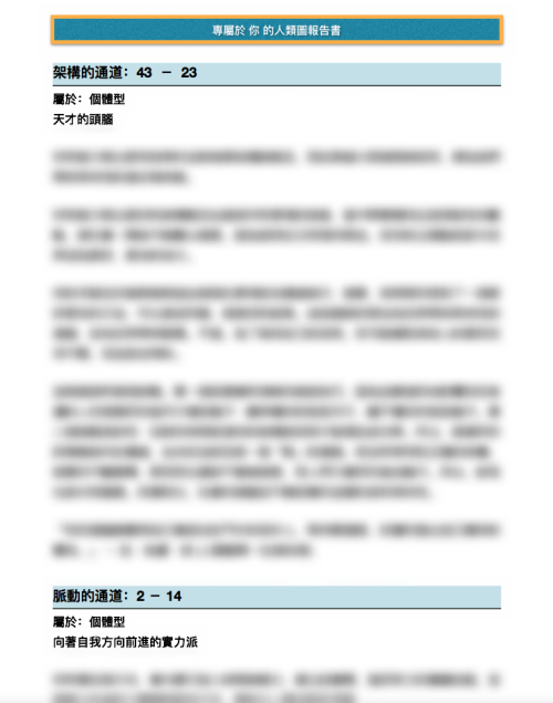 人類圖報告書(含個人解讀) - 图片 9